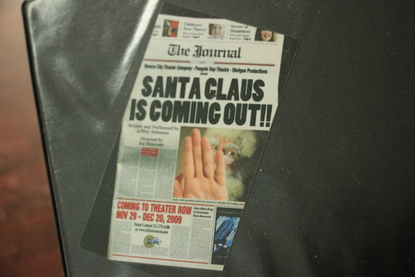 Photo Flash: Houses on the Moon Theater Company Heads Into Rehearsal For THE SANTA CLOSET Image