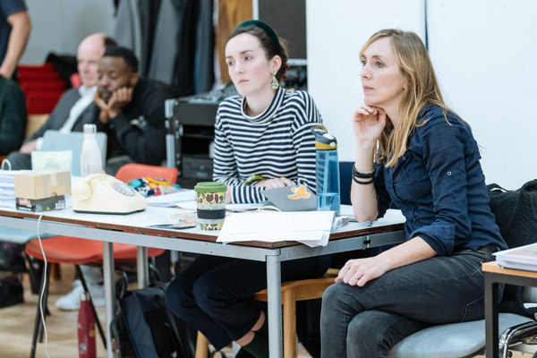 Photo Flash: Inside Rehearsal For RAVENS: SPASSKY VS. FISCHER at Hampstead Theatre 