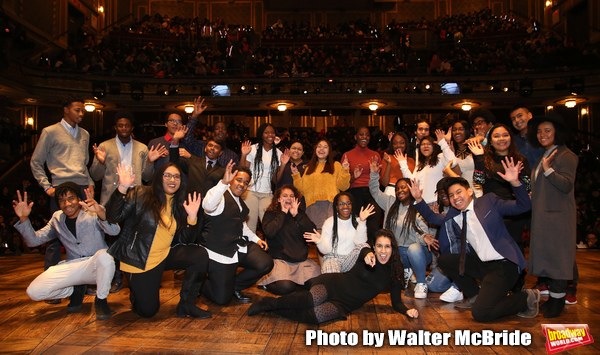 Photo Coverage: Inside the eduHAM Student Matinee Q & A Image