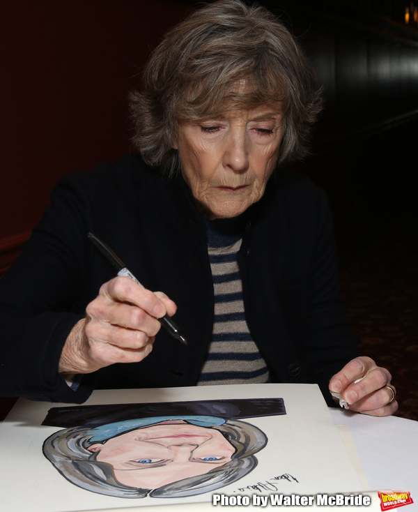 Photo Coverage: Eileen Atkins Receives Portrait at Sardi's Image