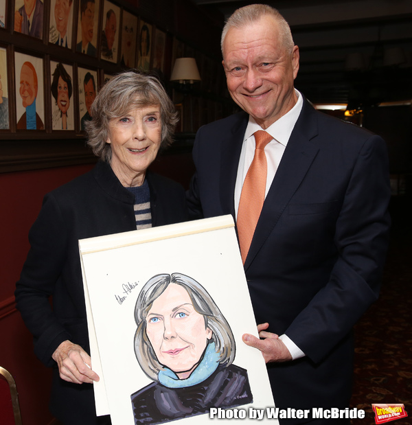 Photo Coverage: Eileen Atkins Receives Portrait at Sardi's Image