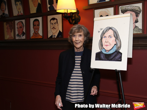 Photo Coverage: Eileen Atkins Receives Portrait at Sardi's Image