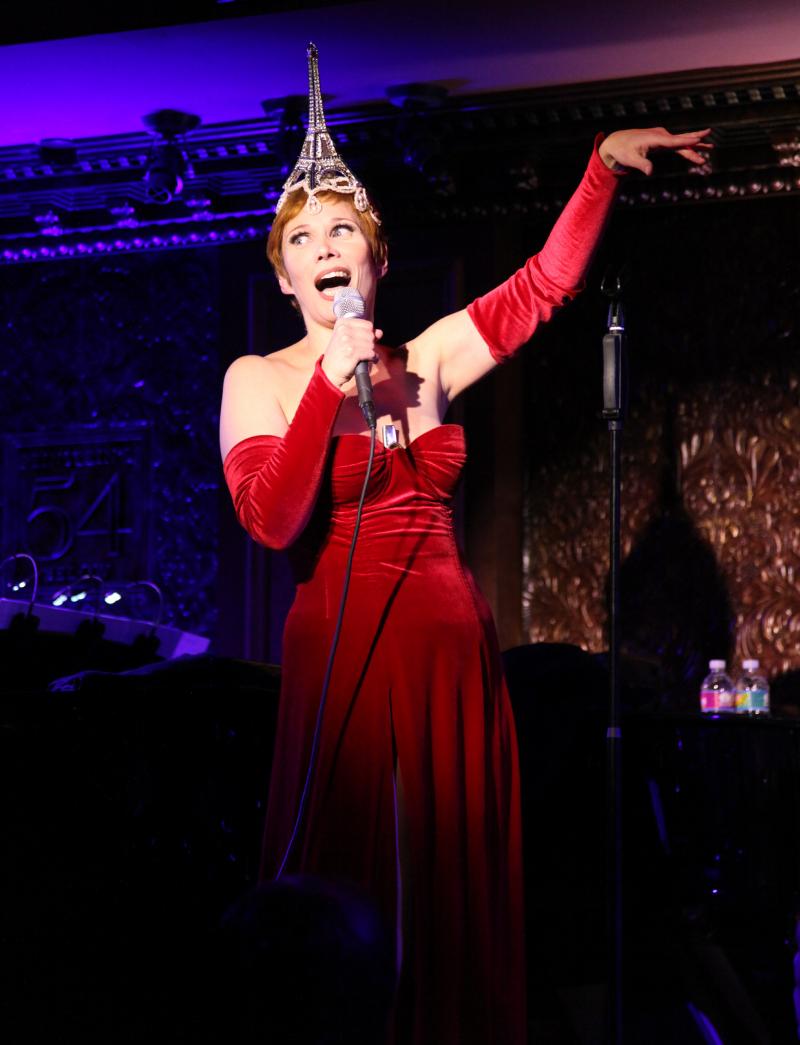 BWW Review: Isabelle Georges Came, She Saw, She Conquered 54 Below with OH LA LA 