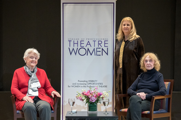 Dame Angela Lansbury,  Ludovica Villar-Hauser (producer of the League of Professional Photo