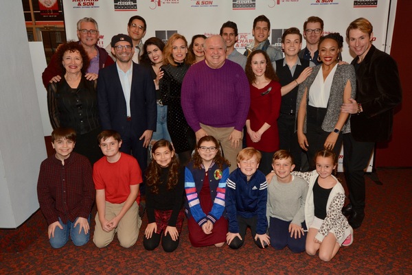 The Cast of Miracle on 34th Street that includes-Demi Alert, Zach Atkinson, Tiffan Bo Photo