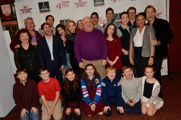 The Cast of Miracle on 34th Street that includes-Demi Alert, Zach Atkinson, Tiffan Bo Photo