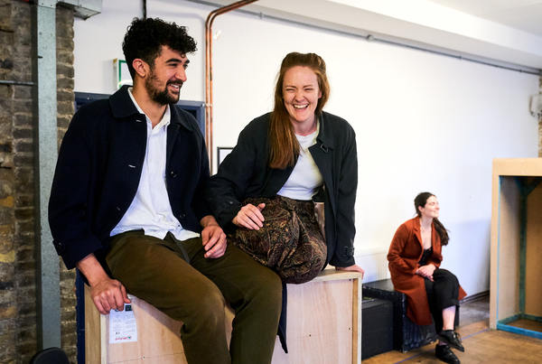 Photo Flash: Inside Rehearsal For HUNGER at Arcola Image
