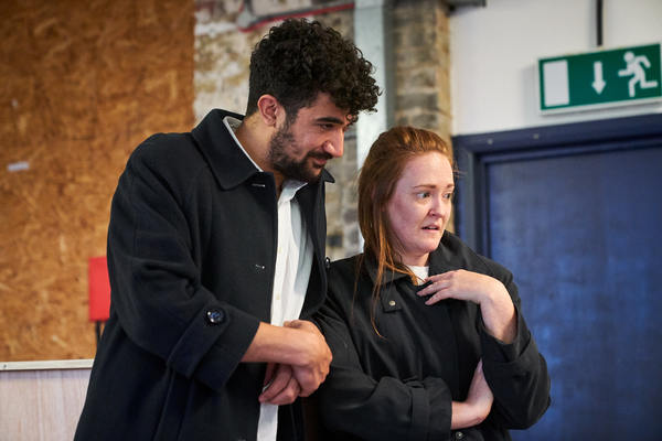 Photo Flash: Inside Rehearsal For HUNGER at Arcola Image