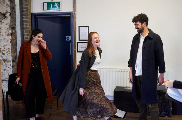 Photo Flash: Inside Rehearsal For HUNGER at Arcola Image