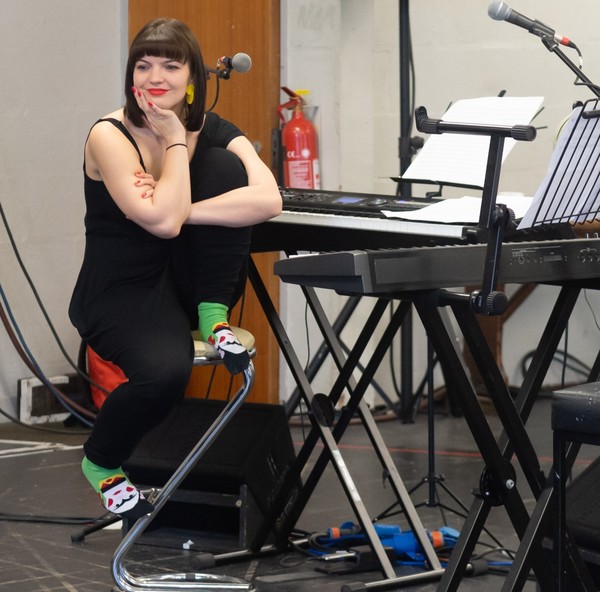 Photo Flash: Inside Rehearsal For JACK AND THE BEANSTALK at Theatr Clywd Image