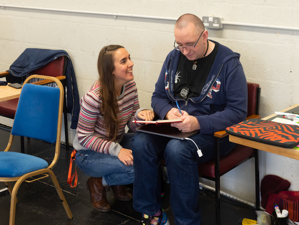 Photo Flash: Inside Rehearsal For JACK AND THE BEANSTALK at Theatr Clywd Image