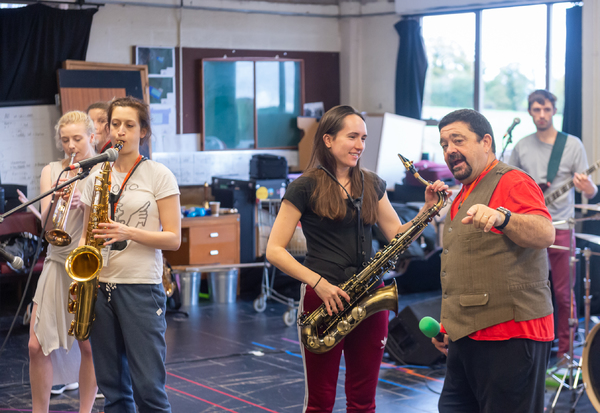 Photo Flash: Inside Rehearsal For JACK AND THE BEANSTALK at Theatr Clywd 