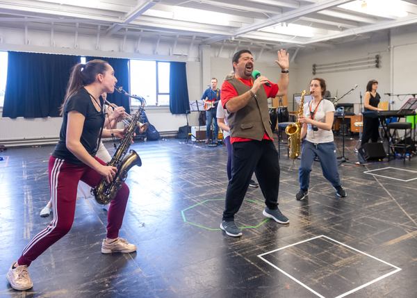 Photo Flash: Inside Rehearsal For JACK AND THE BEANSTALK at Theatr Clywd Image