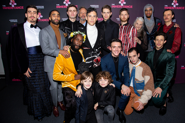 Matthew Lopez and the cast of THE INHERITANCE Photo