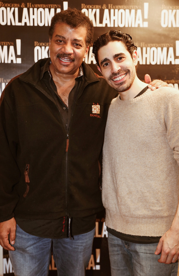 Photo Flash: Jeanna de Waal and Neil deGrasse Tyson Visit OKLAHOMA! Image
