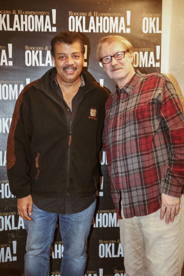 Photo Flash: Jeanna de Waal and Neil deGrasse Tyson Visit OKLAHOMA! Image
