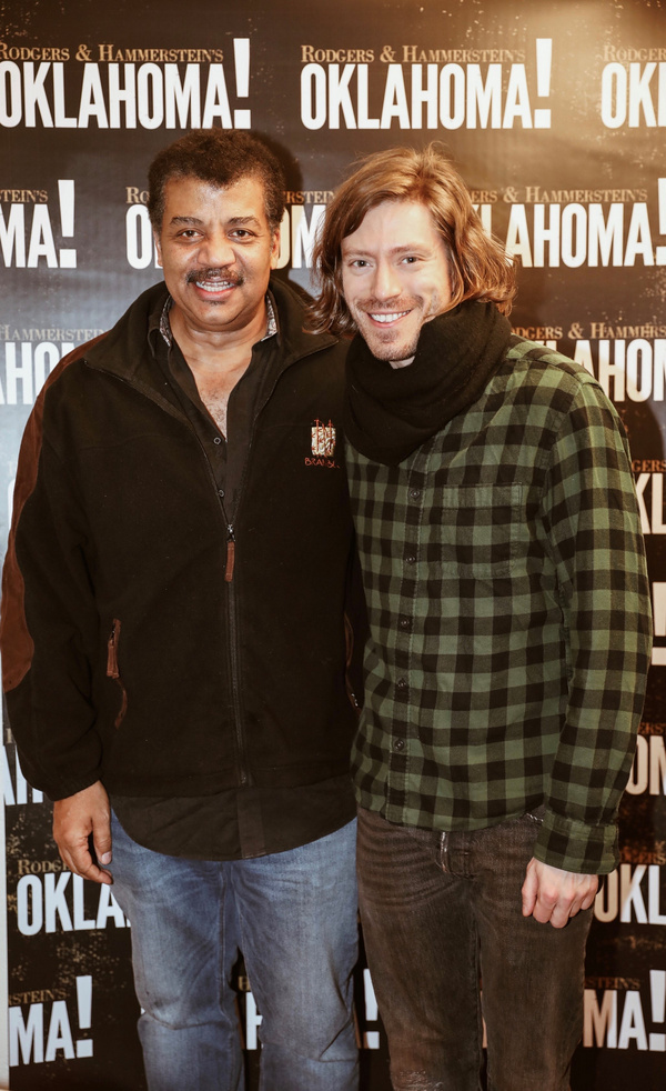 Photo Flash: Jeanna de Waal and Neil deGrasse Tyson Visit OKLAHOMA! Image