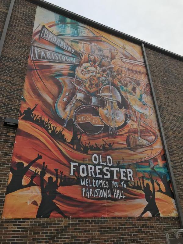 New Mural Installed Outside Old Forester's Paristown Hall 