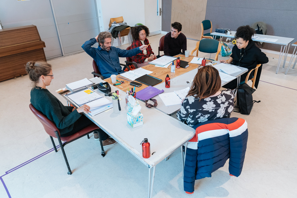 Photo Flash: Inside Rehearsal For SNOWFLAKE at the Kiln Theatre 