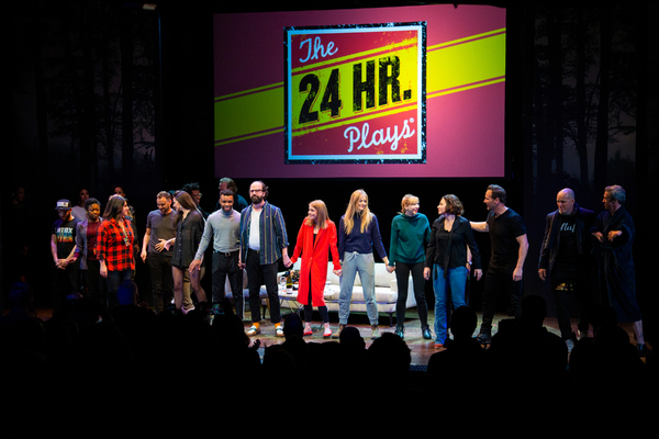 Photo Coverage: Go Inside the THE 24 HOUR PLAYS with Kathy Bates, Jesse Eisenberg & More Image