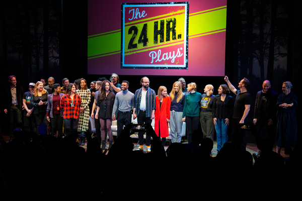 Photo Coverage: Go Inside the THE 24 HOUR PLAYS with Kathy Bates, Jesse Eisenberg & More Image