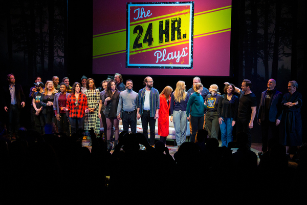 Photo Coverage: Go Inside the THE 24 HOUR PLAYS with Kathy Bates, Jesse Eisenberg & More Image