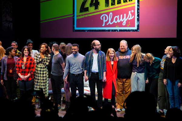 Photo Coverage: Go Inside the THE 24 HOUR PLAYS with Kathy Bates, Jesse Eisenberg & More Image