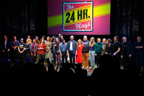 Photo Coverage: Go Inside the THE 24 HOUR PLAYS with Kathy Bates, Jesse Eisenberg & More Image