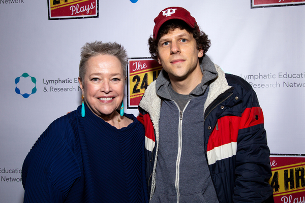 Photo Coverage: Go Inside the THE 24 HOUR PLAYS with Kathy Bates, Jesse Eisenberg & More Image