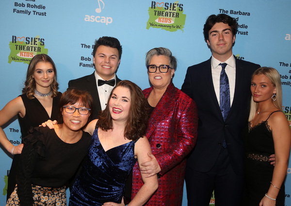 NEW YORK, NEW YORK - NOVEMBER 18: Rosie O'Donnell and Family pose at the 2019 Rosie's Photo