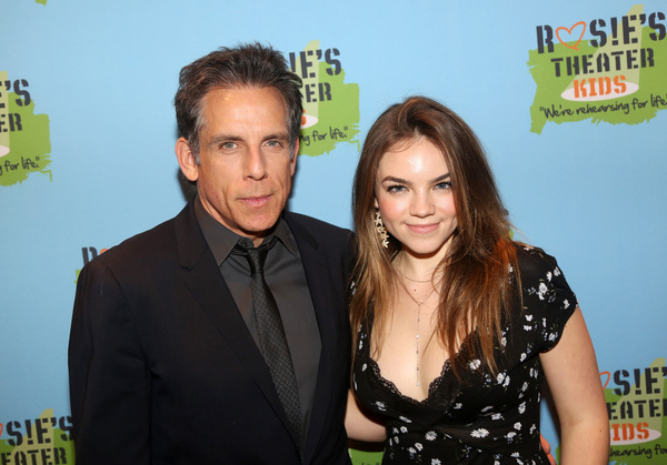 NEW YORK, NEW YORK - NOVEMBER 18: Honoree Ben Stiller and daughter Ella Stiller pose  Photo