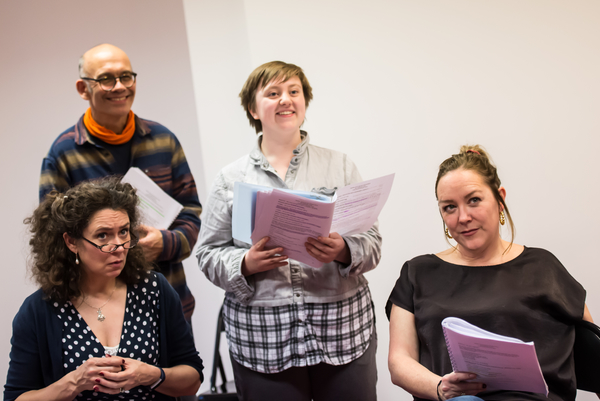 Photo Flash: Inside Rehearsal For MARTHA, JOSIE, AND CHINESE ELVIS at Park Theatre Image