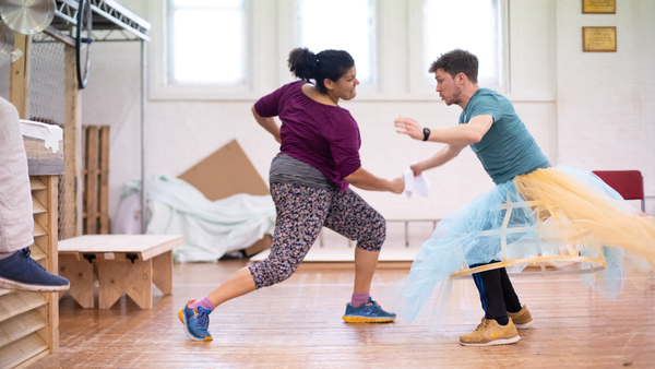 Photo Flash: Inside Rehearsal For THE SNOW QUEEN at Park Theatre Image