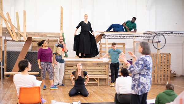 Photo Flash: Inside Rehearsal For THE SNOW QUEEN at Park Theatre Image