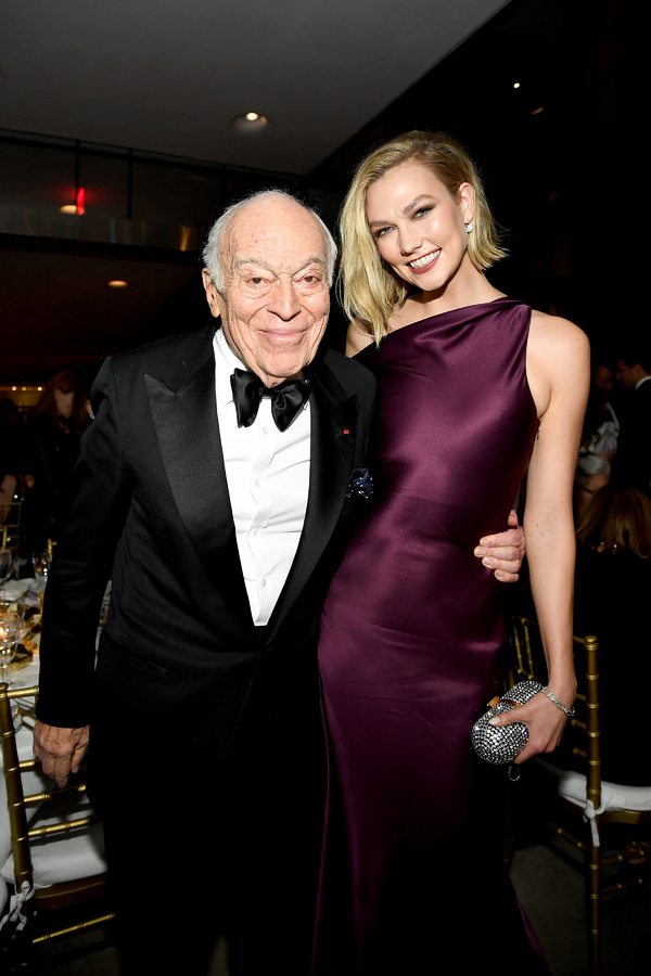 Karlie Kloss and Leonard A. Lauder  Photo