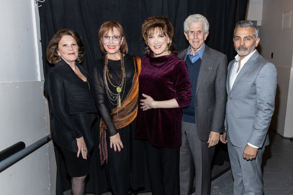 Linda Lavin, Michele Lee, Charles Busch, Tony Roberts, Anil Kumar Photo