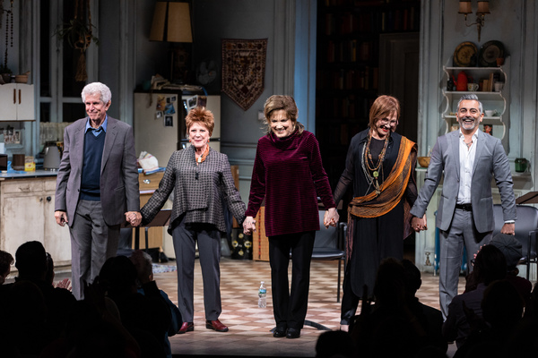 Tony Roberts, Linda Lavin, Charles Busch, Michele Lee, Anil Kumar Photo