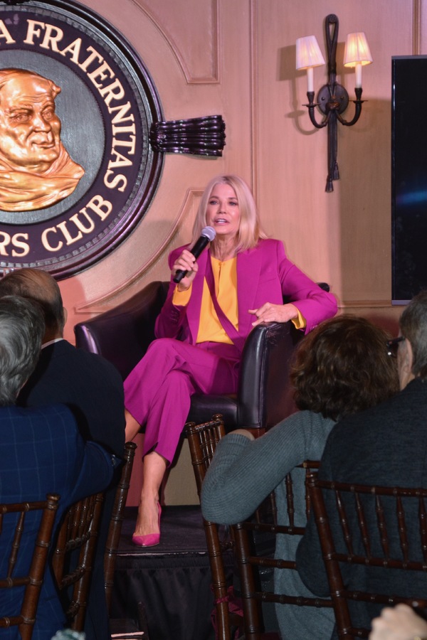 Photo Coverage: Candace Bushnell Talks at The Friars Club About Her New Book 'Is There Still Sex In the City?' Image