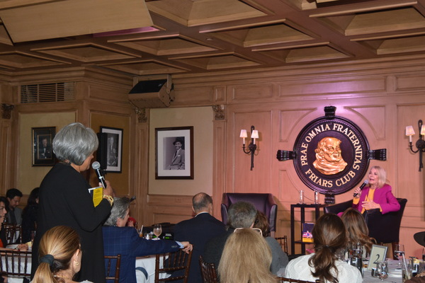 Photo Coverage: Candace Bushnell Talks at The Friars Club About Her New Book 'Is There Still Sex In the City?' Image