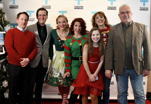 Cast of Irving Berlin's White Christmas at Theatre at the Center     Photo