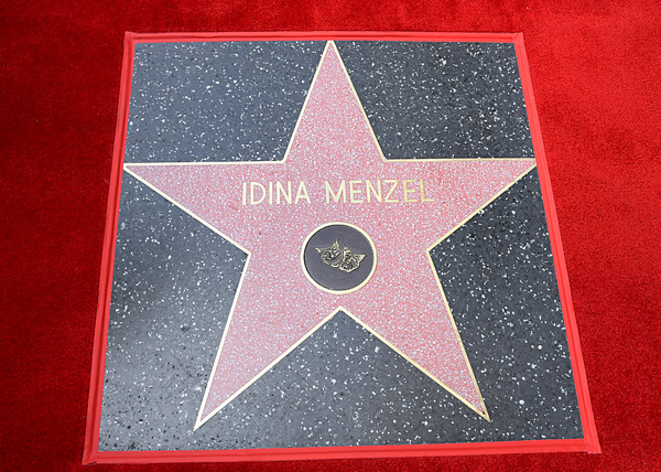 Photo Flash: See Photos from Idina Menzel and Kristen Bell's Hollywood Walk of Fame Ceremony 