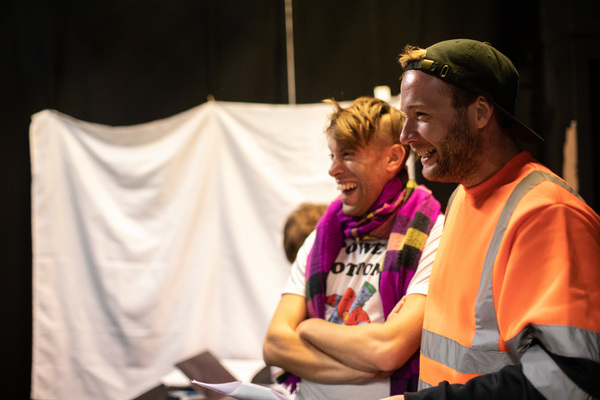 Photo Flash: Inside Rehearsal For ESCAPE FROM PLANET TRASH at Pleasance Image