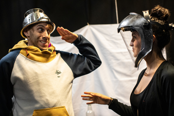 Photo Flash: Inside Rehearsal For ESCAPE FROM PLANET TRASH at Pleasance 