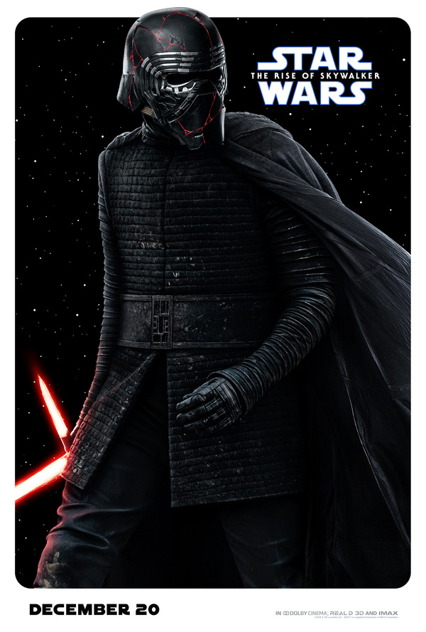 Photo Flash: See the Character Posters for STAR WARS: THE RISE OF SKYWALKER Image