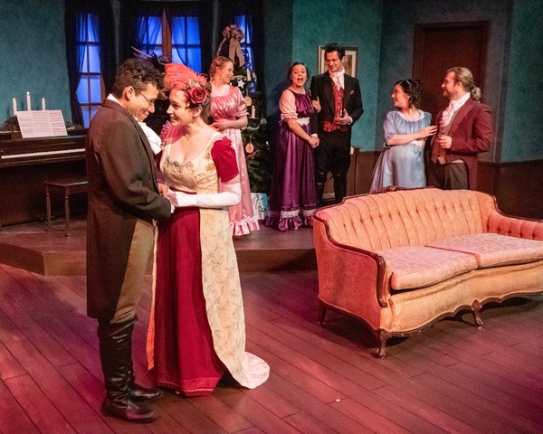 Photo Flash: MISS BENNET: CHRISTMAS AT PEMBERLEY At Open Book Theatre Promises To Be A Fun, Holiday Romance Image