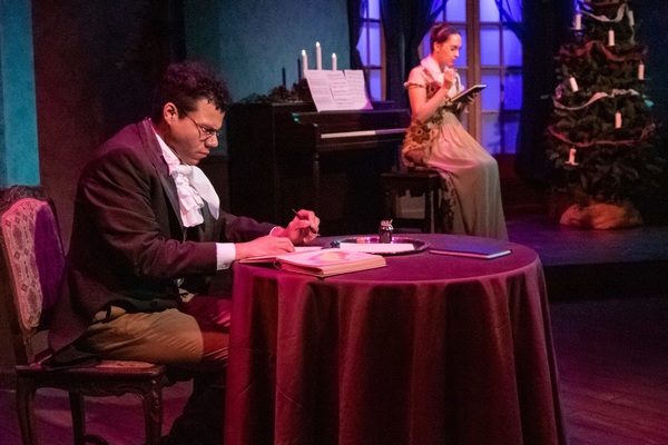 Photo Flash: MISS BENNET: CHRISTMAS AT PEMBERLEY At Open Book Theatre Promises To Be A Fun, Holiday Romance Image