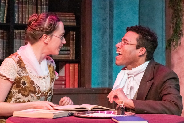 Photo Flash: MISS BENNET: CHRISTMAS AT PEMBERLEY At Open Book Theatre Promises To Be A Fun, Holiday Romance Image