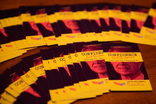 Photo Flash: Inside Opening Night of CONFIDENCE (AND THE SPEECH) at Theatre Row Image