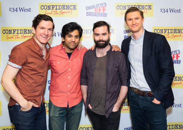 Photo Flash: Inside Opening Night of CONFIDENCE (AND THE SPEECH) at Theatre Row Image