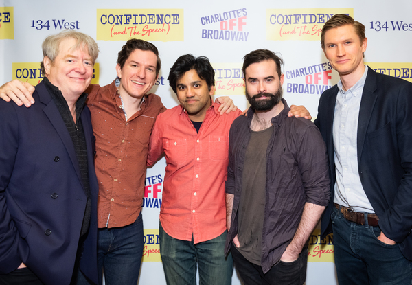 Photo Flash: Inside Opening Night of CONFIDENCE (AND THE SPEECH) at Theatre Row Image